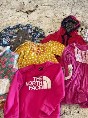Girls Lot Size 2T / 3T Designer Dresses Separates Matilda Sweet Honey Mud Pie